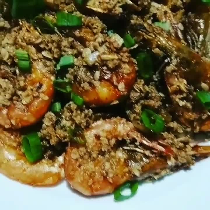 Foto langkah ke 4 dari resep Udang Oatmeal.