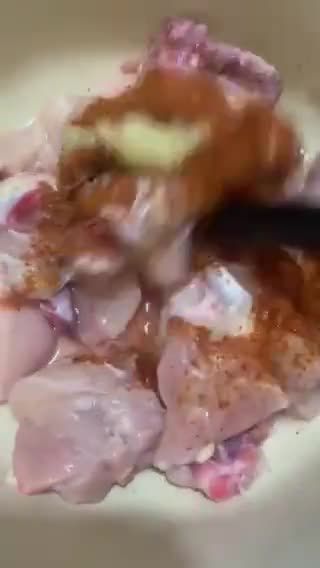 A picture of step 2 of Butter Chicken.