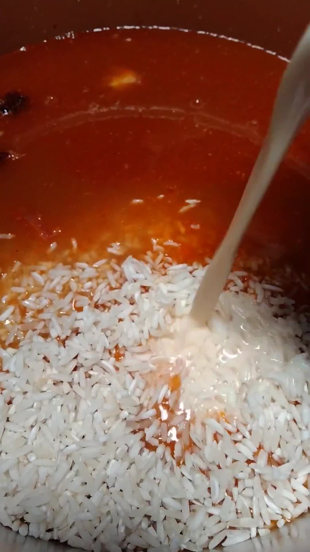 Gambar langkah 2 resipi Nasi kari kambing.