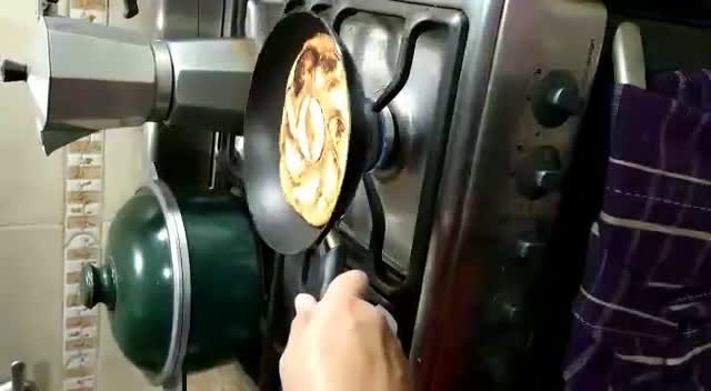 Foto del paso 5 de la receta: Panqueques de manzana fit