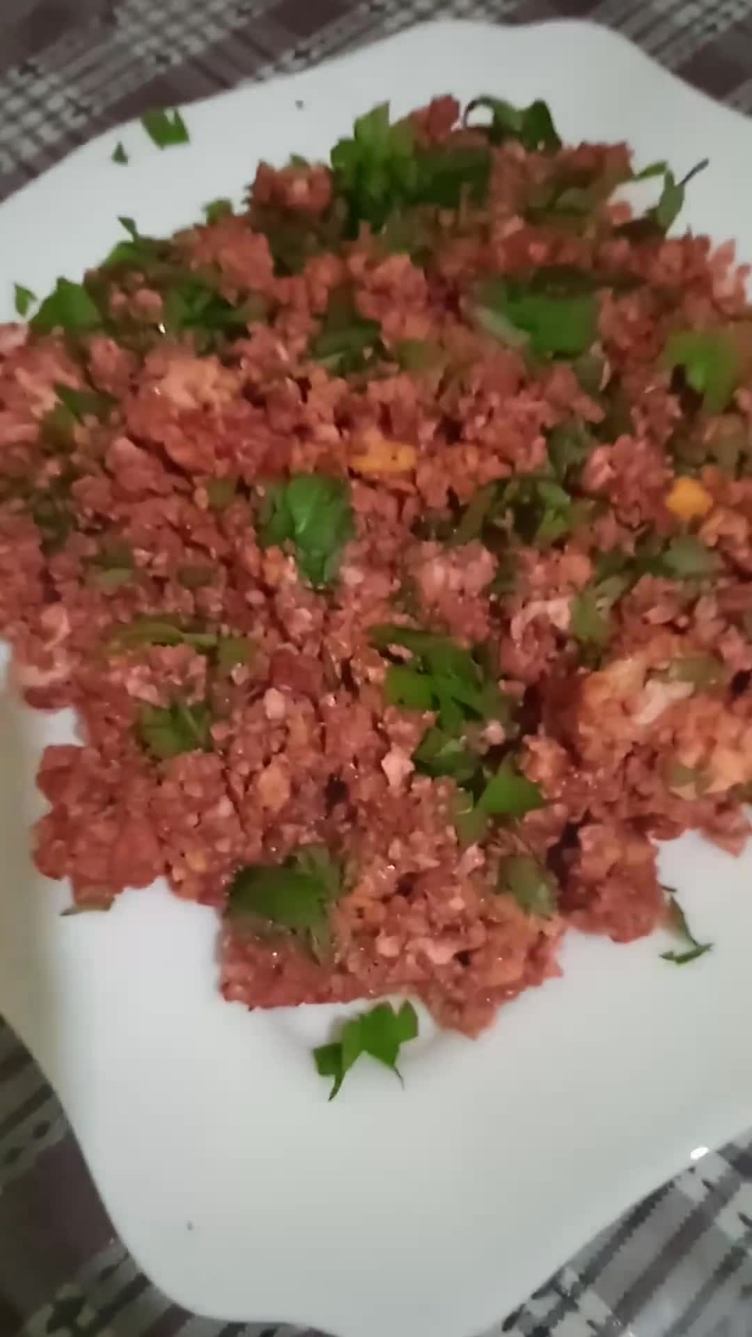 صورة لخطوة 3 من وصفة مرڨاز(نقانق) بالبيض