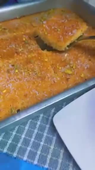 صورة لخطوة 6 من وصفة بسبوسة جوز الهند