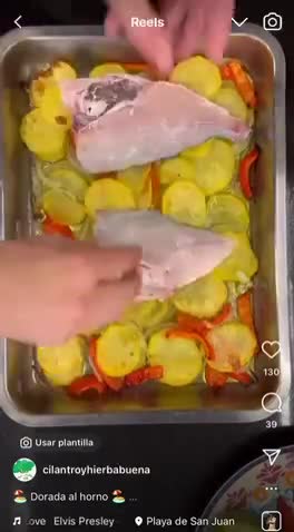 Foto del paso 2 de la receta: Dorada al horno con patatas panadera