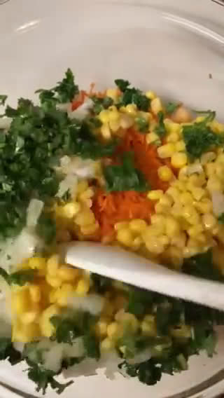 A picture of step 2 of Chickpeas Salad/Salad Kacang Arab.