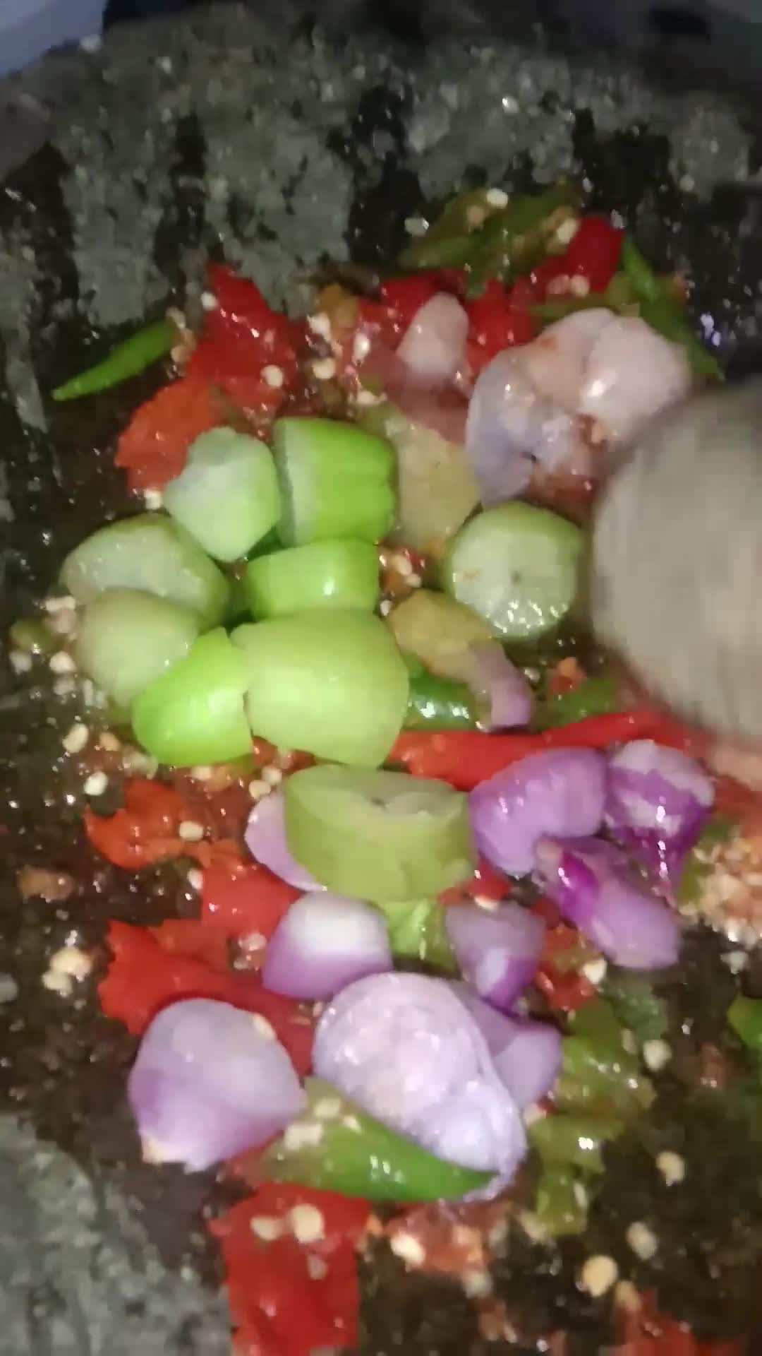Foto langkah ke 2 dari resep Sambal ganja (sambal aceh).