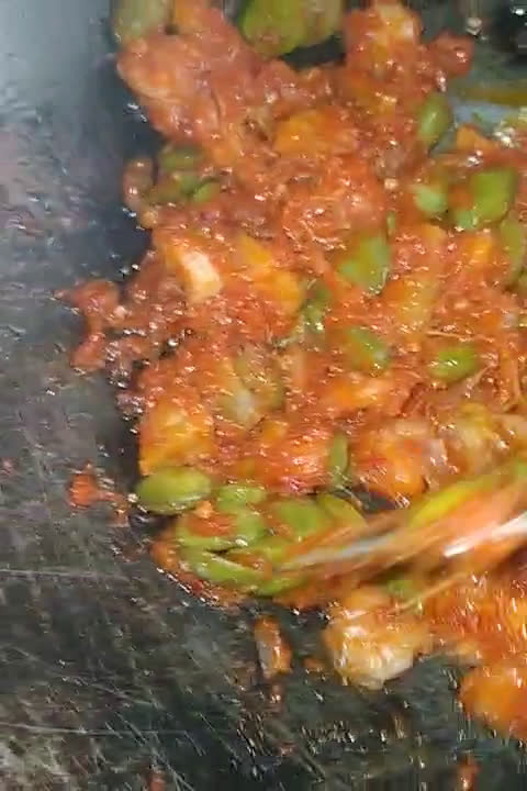 Foto langkah ke 6 dari resep Pete udang balado.
