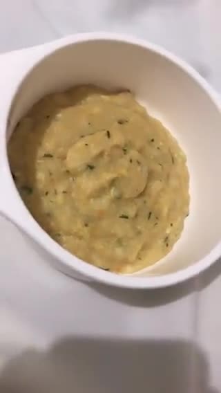 Foto langkah ke 7 dari resep MPASI9 Bubur Telur Tuna.