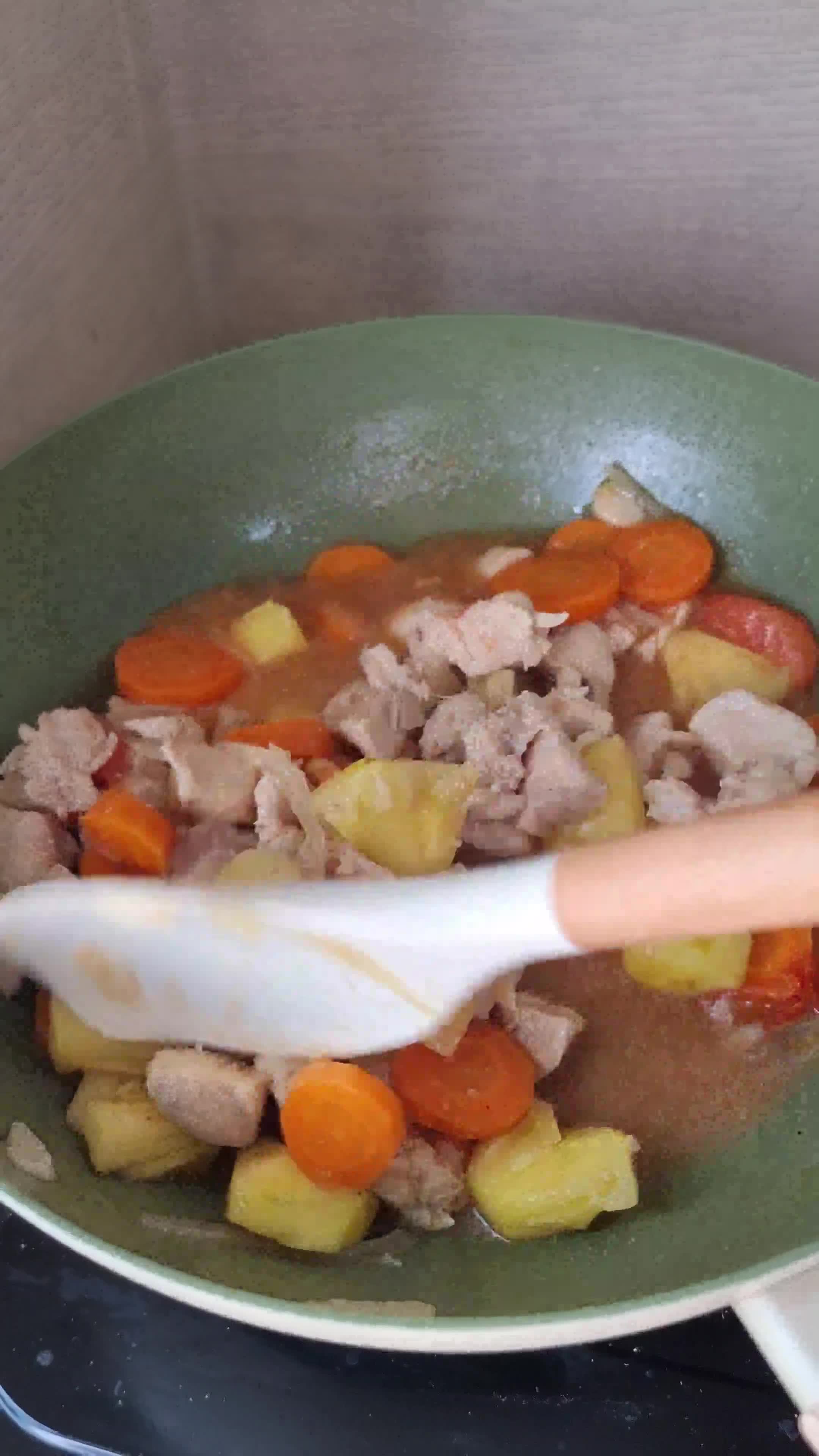 Foto langkah ke 5 dari resep Ayam Asam Manis Nanas.