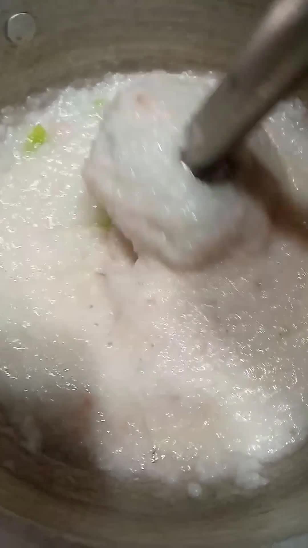 Foto langkah ke 3 dari resep Bubur Ayam Labu Siam Jahe MPASI 6 bulan +.