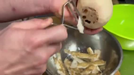とーちゃん家のハンバーグ級蓮根はさみ揚げ作り方1写真
