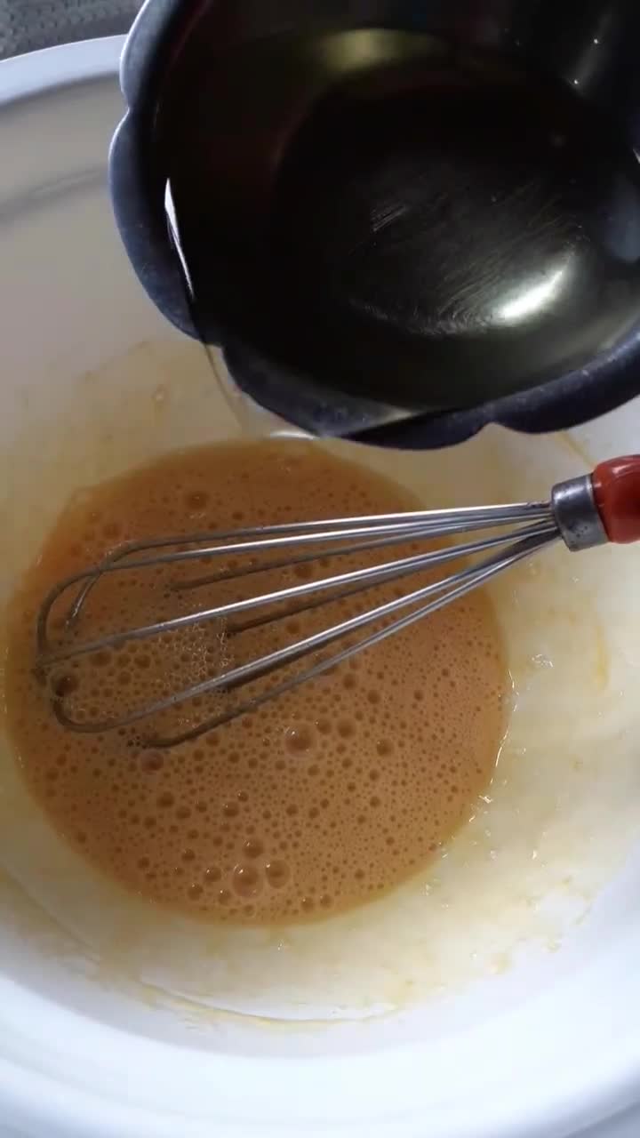 Foto del paso 1 de la receta: Budín de café y cacao con harina de avena☕