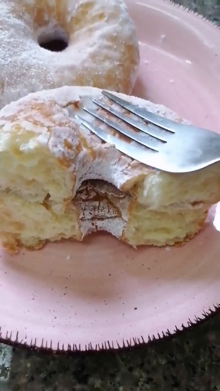 صورة لخطوة 12 من وصفة دونات قطنيه 🍩🍩