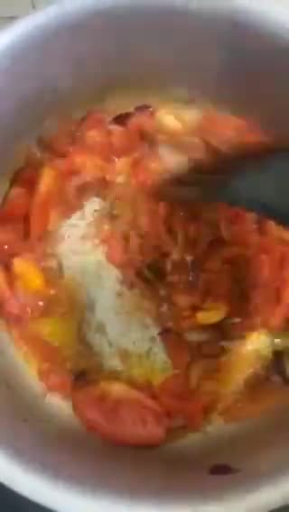 A picture of step 6 of Butter Chicken.