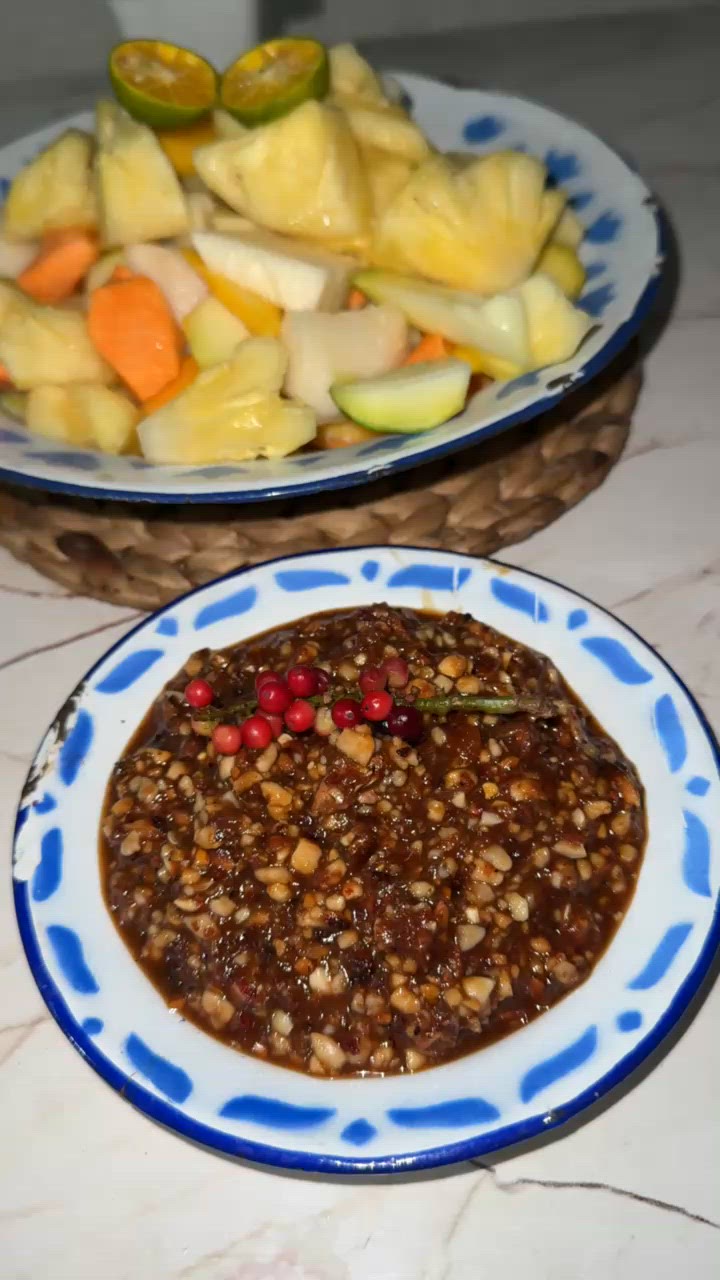 Foto langkah ke 11 dari resep Bumbu Rujak Buni (Modifikasi).