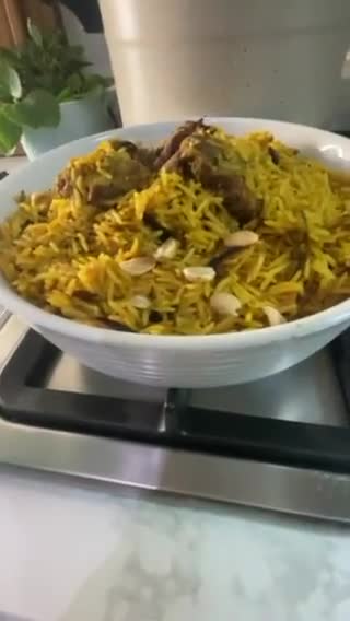 صورة لخطوة 8 من وصفة كبسة ارز باللحم