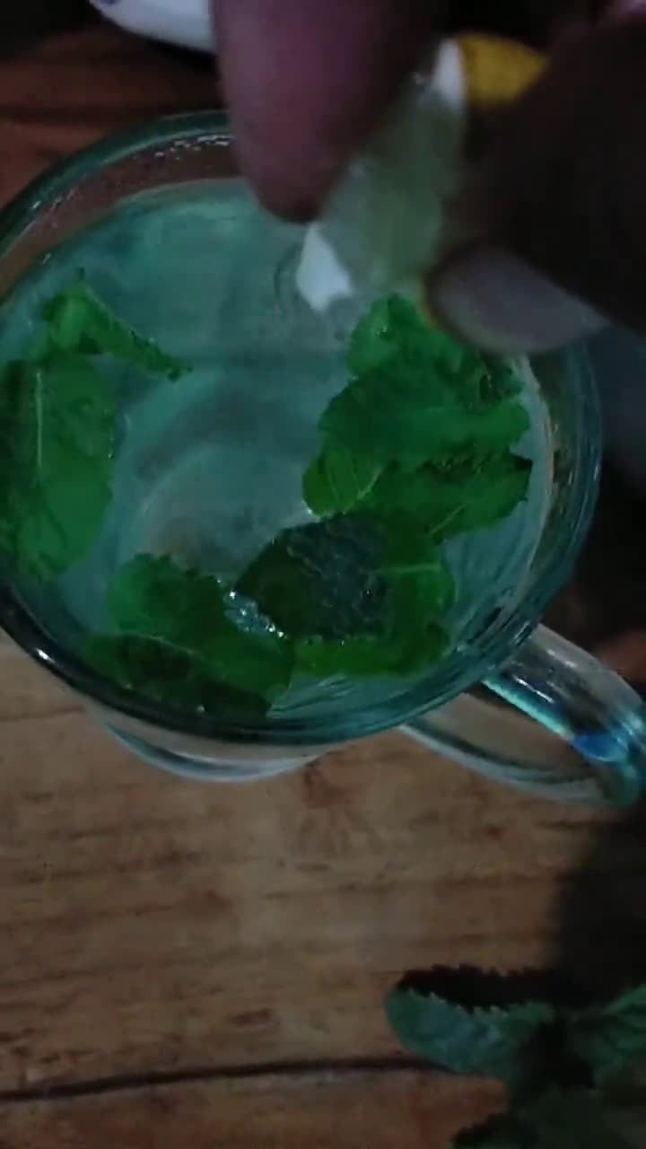 Foto langkah ke 2 dari resep Wedang Mint.