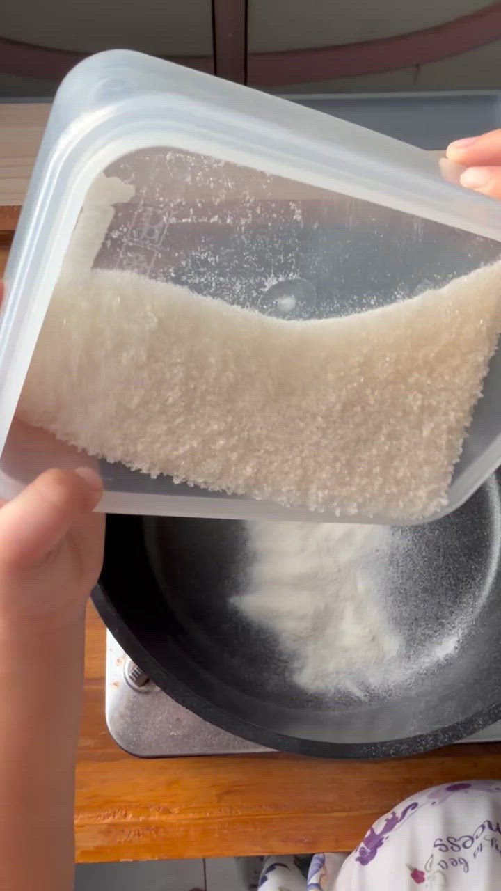 Foto langkah ke 1 dari resep Puding Lumut Mentega.