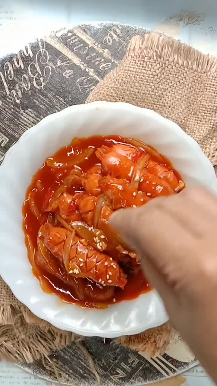 Foto langkah ke 4 dari resep Sosis with Gochujang Sauce.