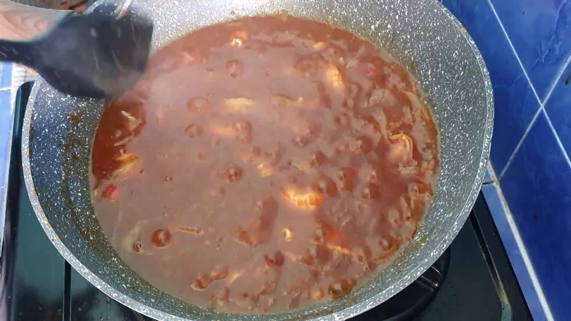 Foto langkah ke 4 dari resep Cumi Asam Manis.