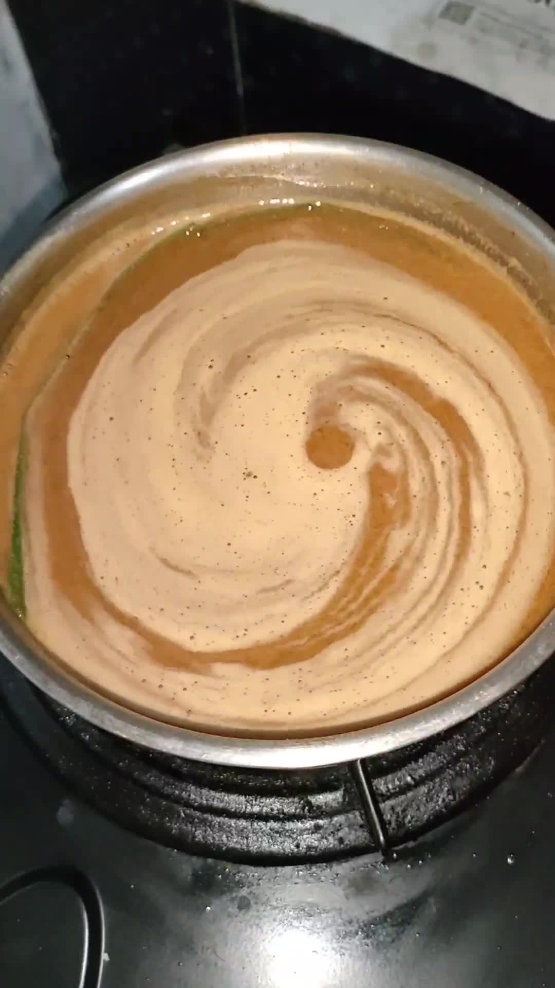 Foto langkah ke 3 dari resep Pudding Lumut Gula Aren.