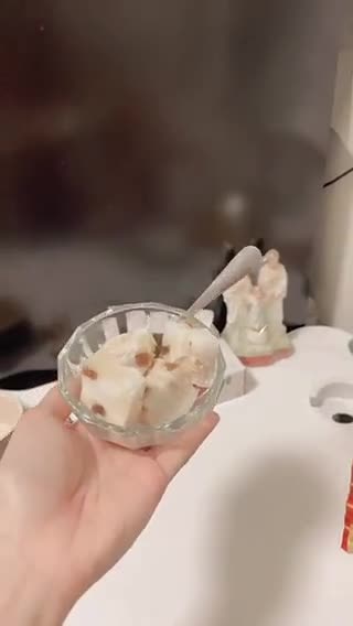 Hình bước làm 8 của món Kem chuối😍