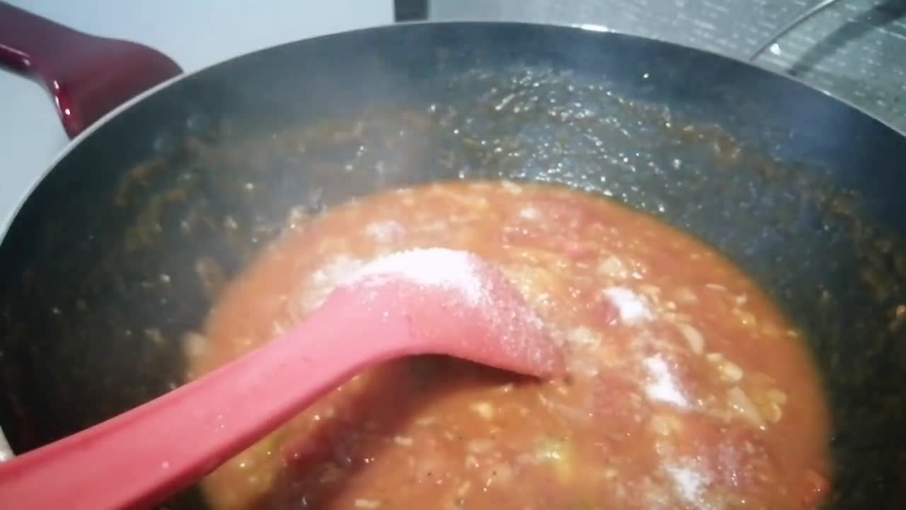 Foto del paso 11 de la receta: Pollo 🐔 con tornillo 🔩 (pasta)