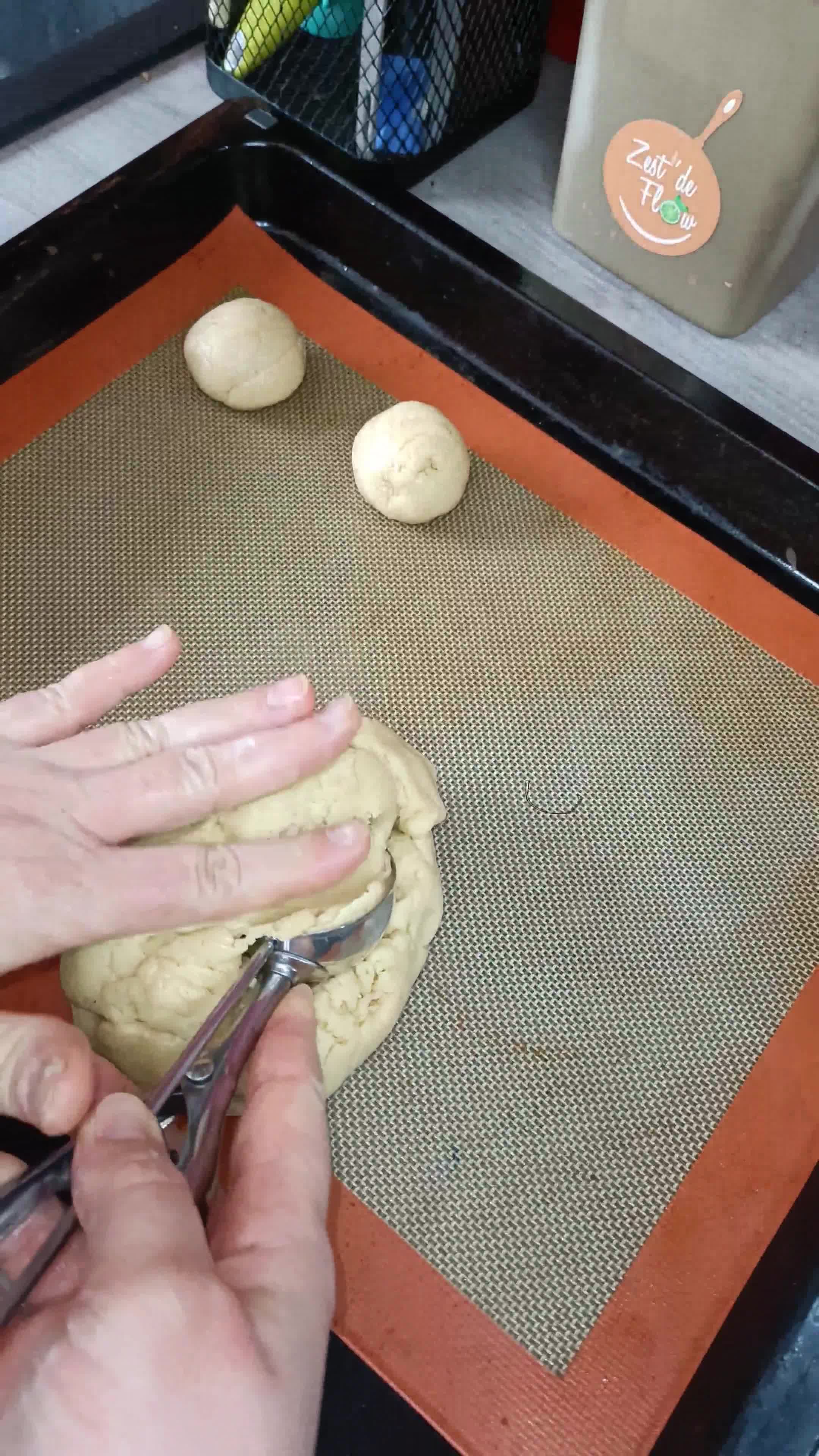 Une image de l'étape 3 de 🍪 Cookies Noix de Pécan.