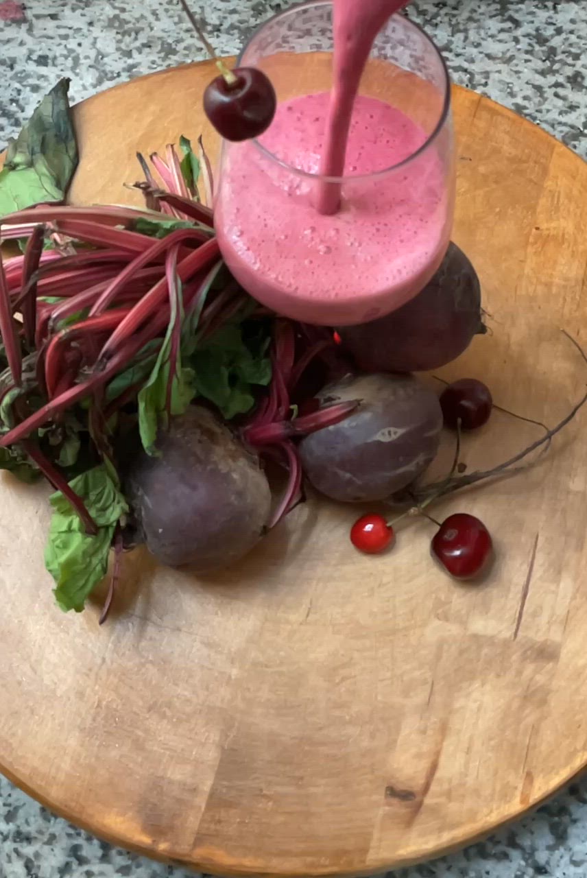 Une image de l'étape 5 de Milkshake 🫜 Betteraves Cerises 🍒.