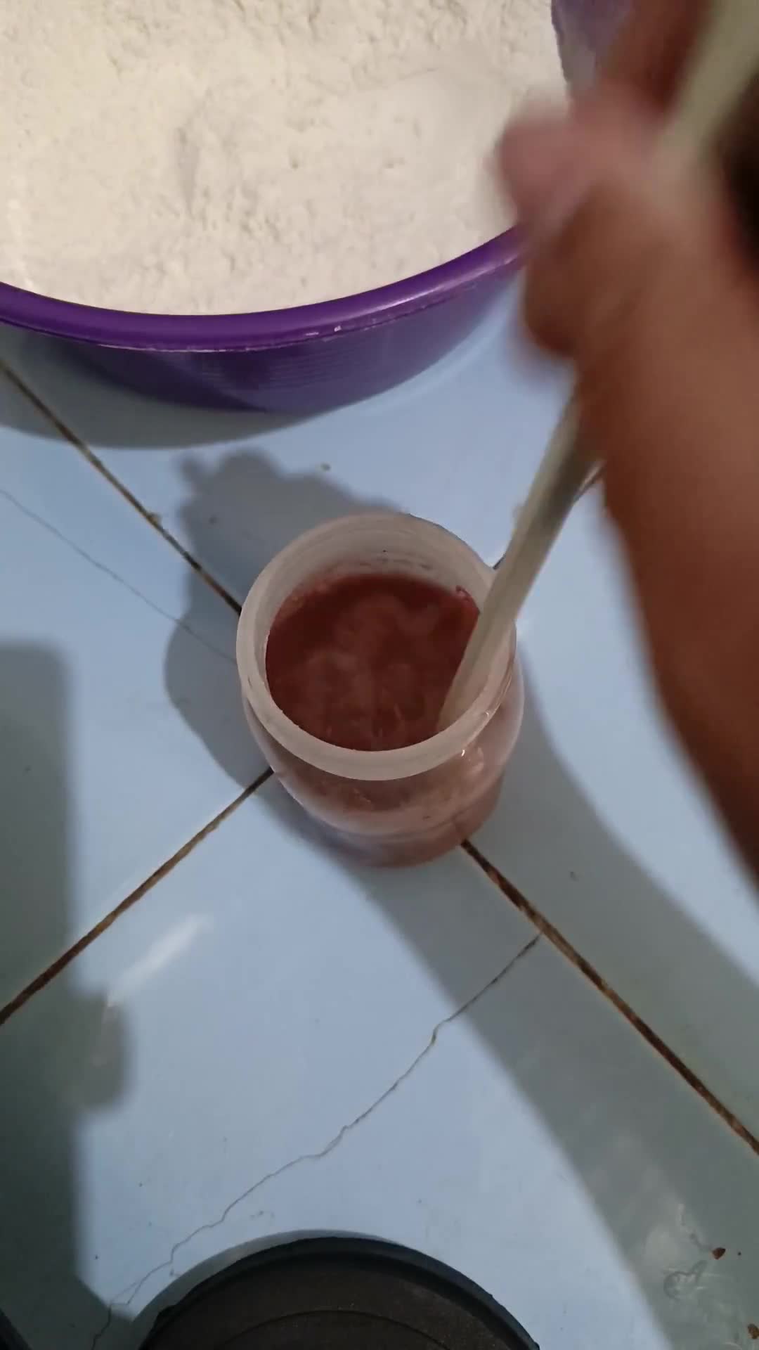 Foto langkah ke 6 dari resep Roti cokelat.