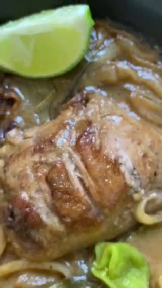 Une image de l'étape 3 de Yassa poulet.