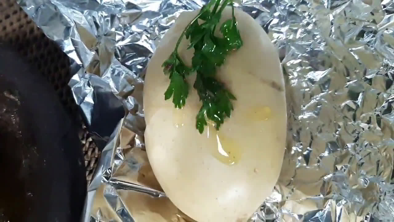 Foto del paso 5 de la receta: Papa al Horno con tocino