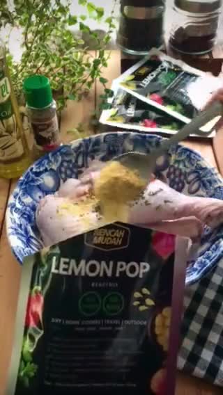 Gambar langkah 2 resipi 🍋 LEMON POP CHICKEN.