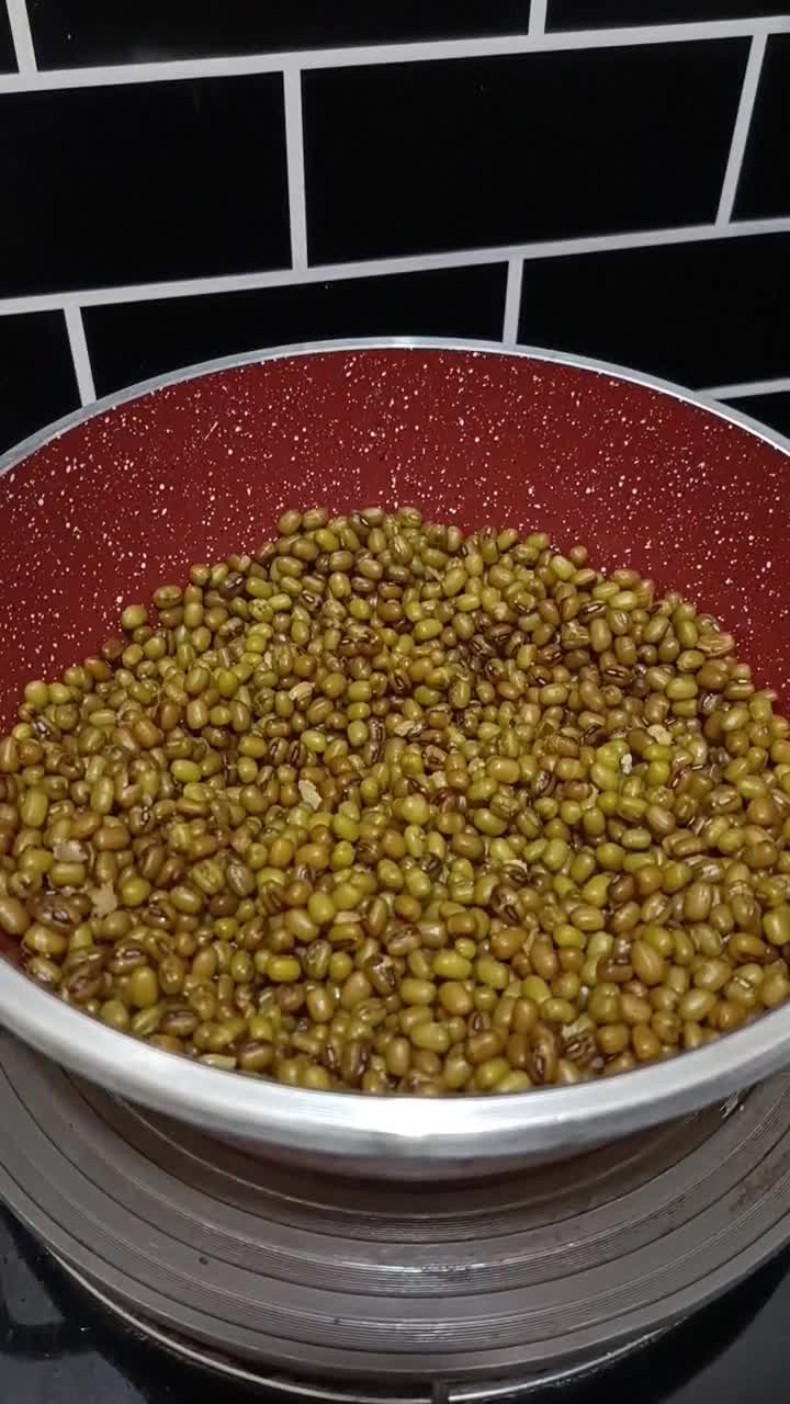 Gambar langkah 12 resipi Kuih Bom Bijan /Kuih Bom/Onde-Onde.