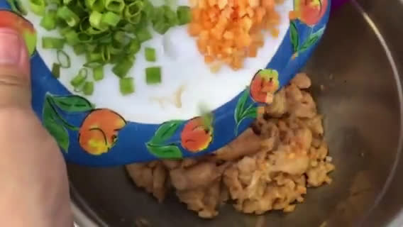 Foto langkah ke 2 dari resep 290. Siomay Ayam Udang Balut Bokchoy #PekanRayaSawi.