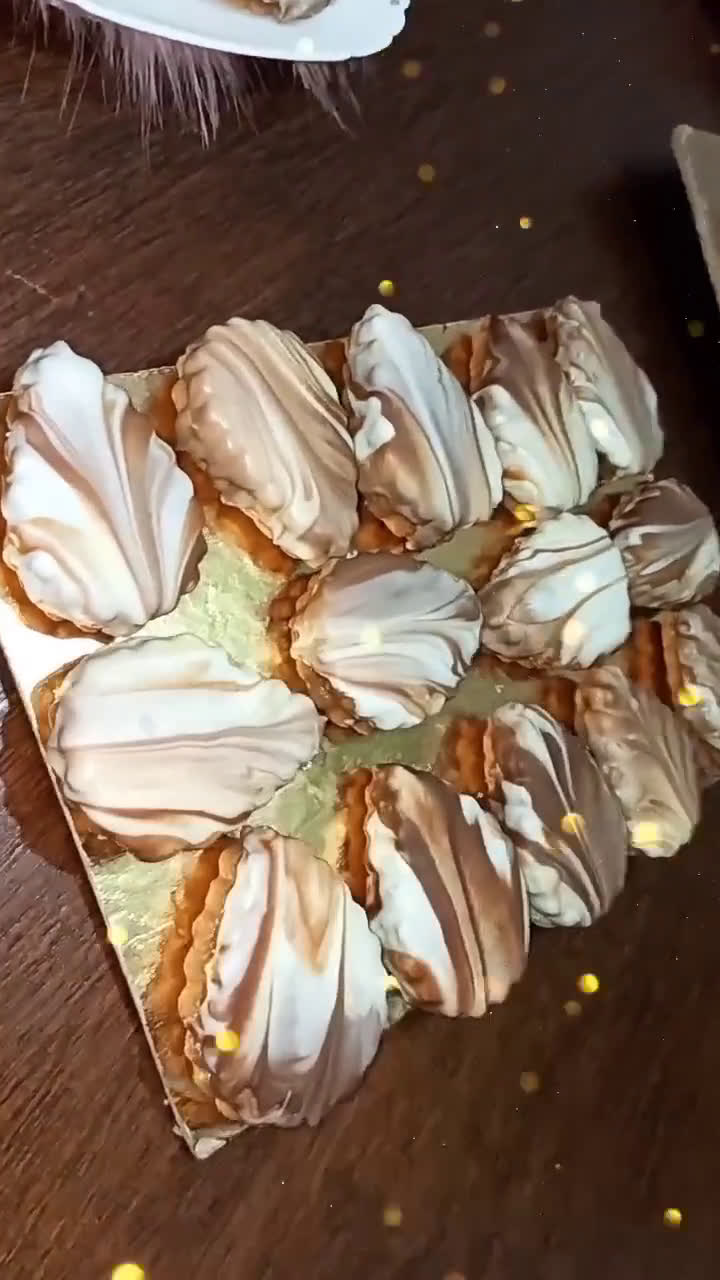صورة لخطوة 20 من وصفة حلوة الرخام 🥟🍫🥟