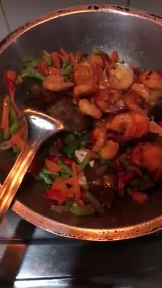 Foto langkah ke 4 dari resep Tumis Buncis Udang.
