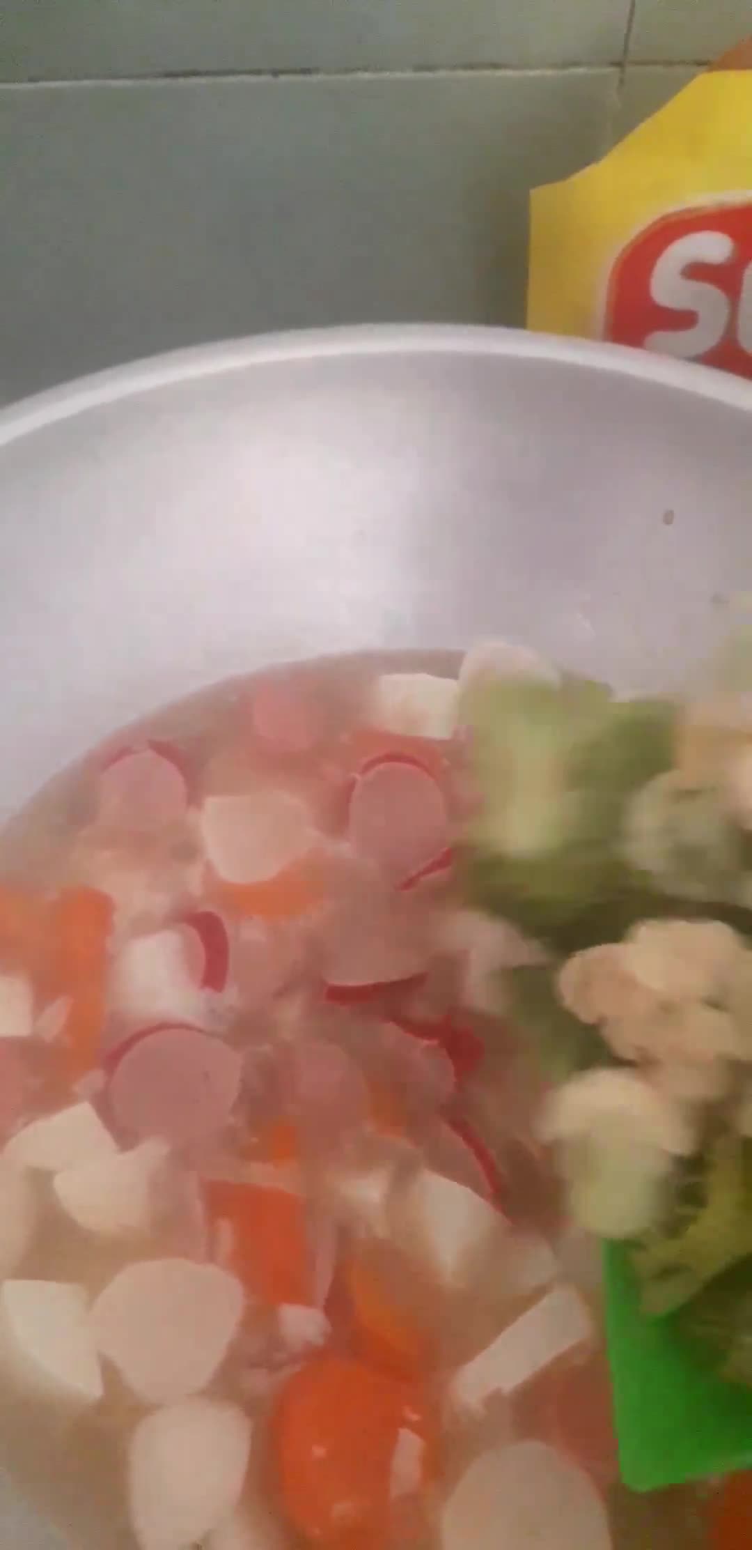 Foto langkah ke 3 dari resep Capcay sederhana.