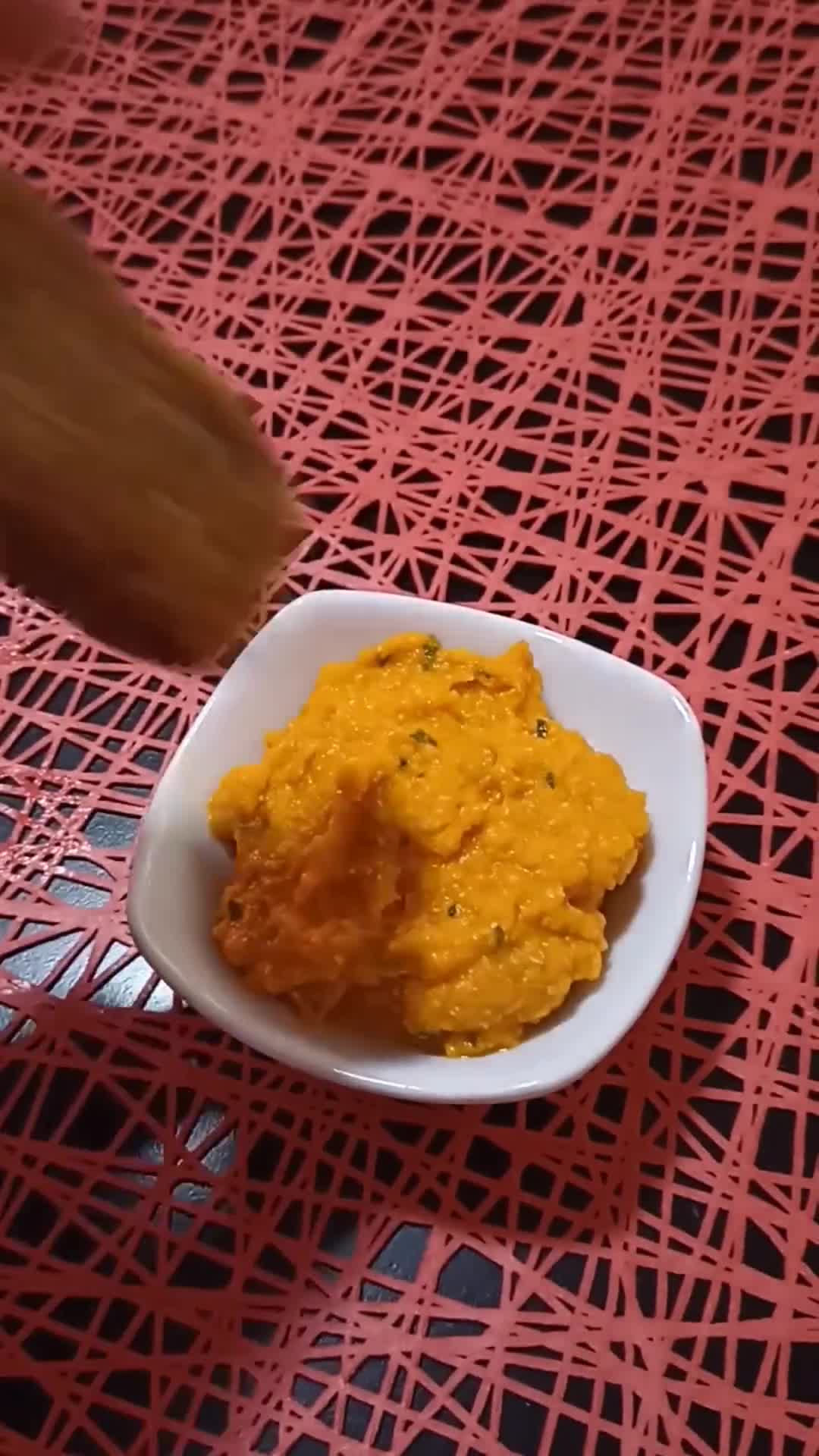 Foto del paso 6 de la receta: 'Nuggets' veganas de lentejas -con dip de zanahoria y girasol- :)