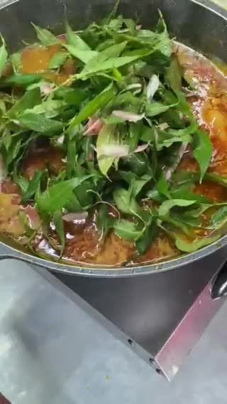 Gambar langkah 5 resipi Asam Pedas Ikan Tenggiri.