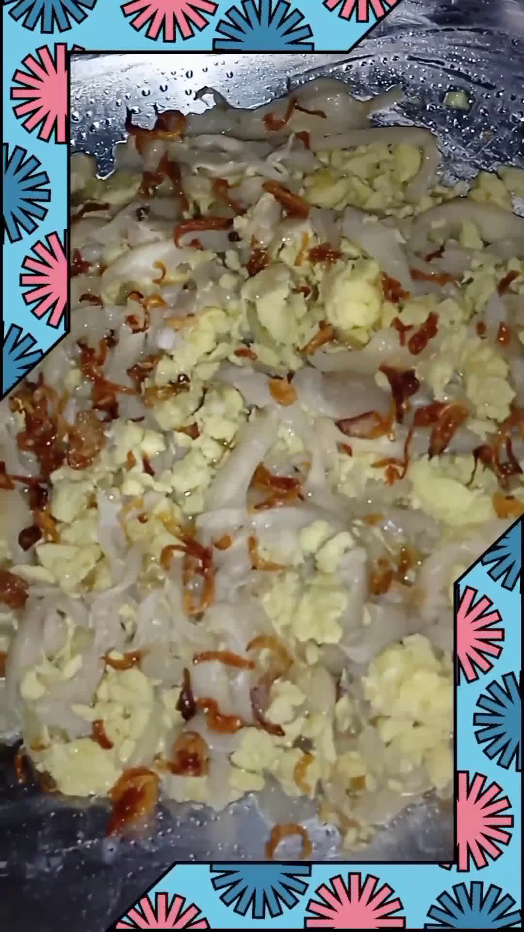 Foto langkah ke 5 dari resep Orak-arik Telur Jamur.