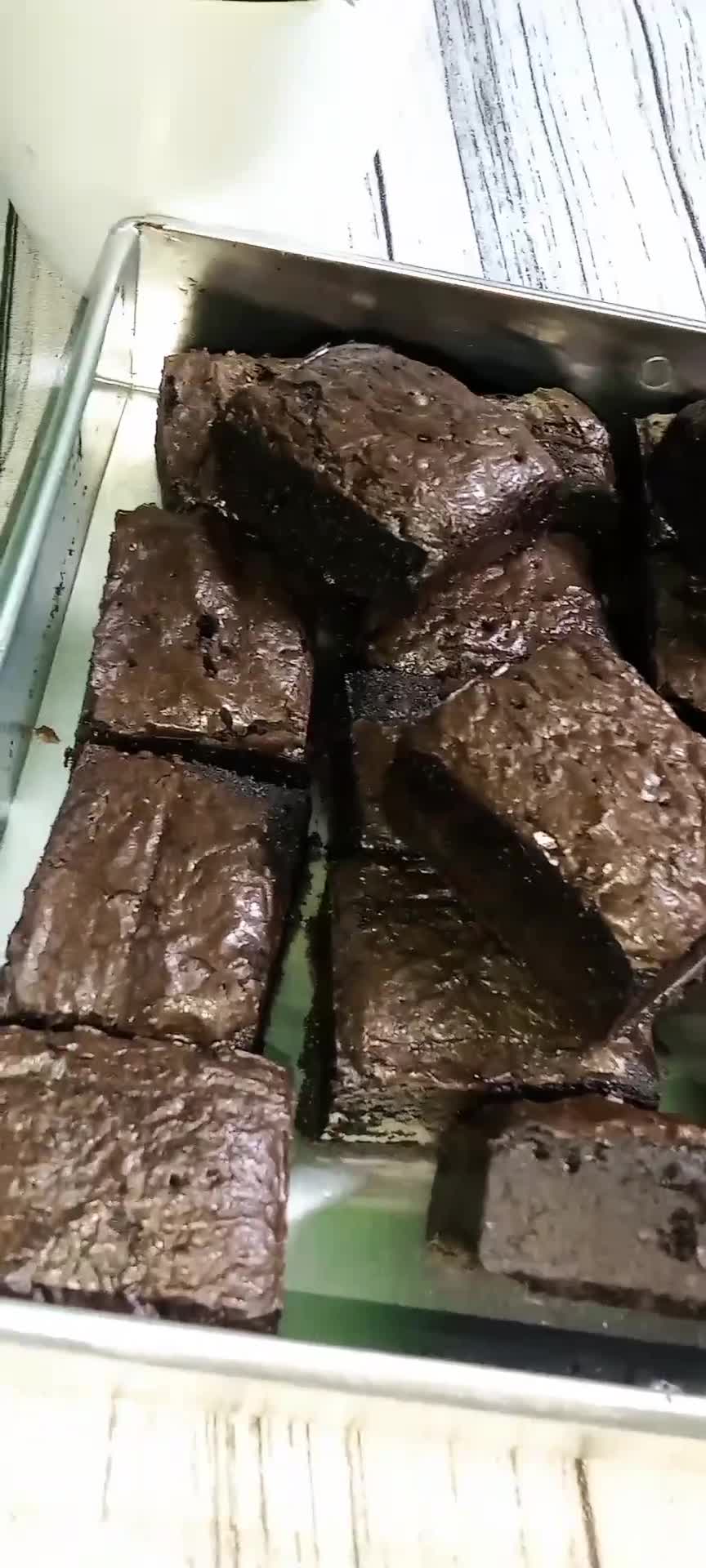 Foto langkah ke 9 dari resep Brownies tower.