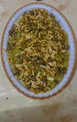 صورة لخطوة 5 من وصفة جاط من الفريكه المفلفله