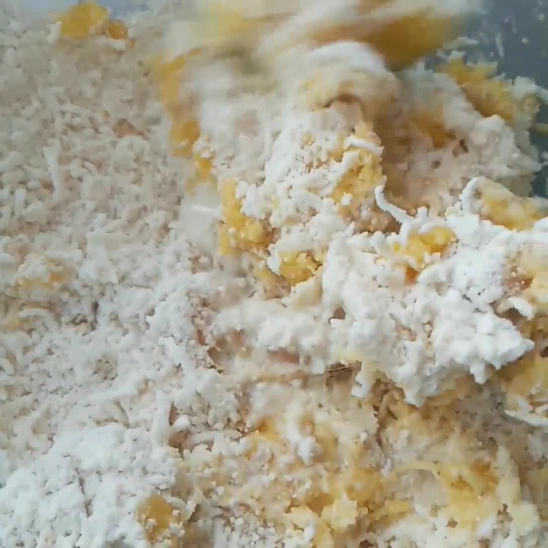 Foto langkah ke 2 dari resep Gandos Nangka Goreng.