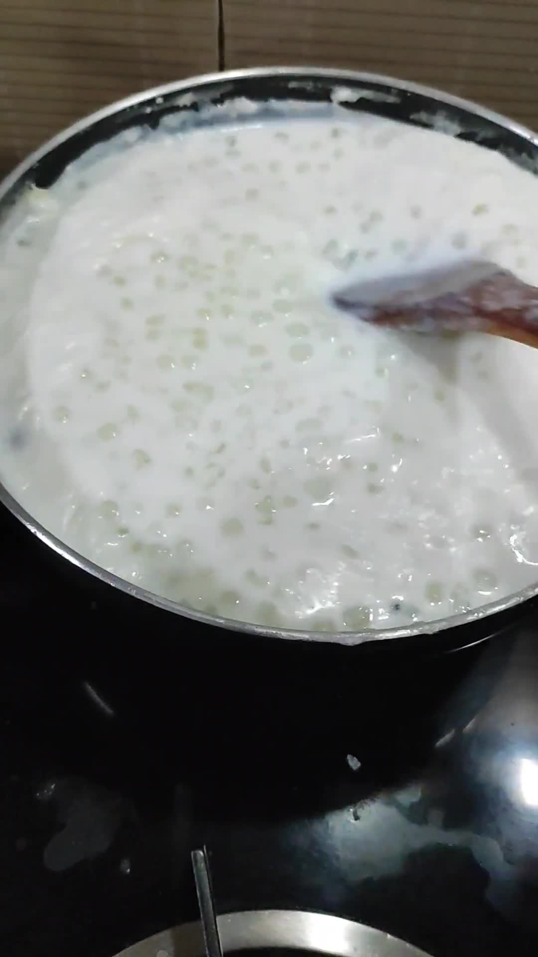 शाही साबूदाना खीर रेसिपी चरण 3 फोटो