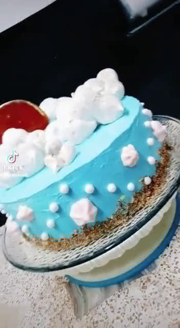 Foto del paso 13 de la receta: Pastel azul azul