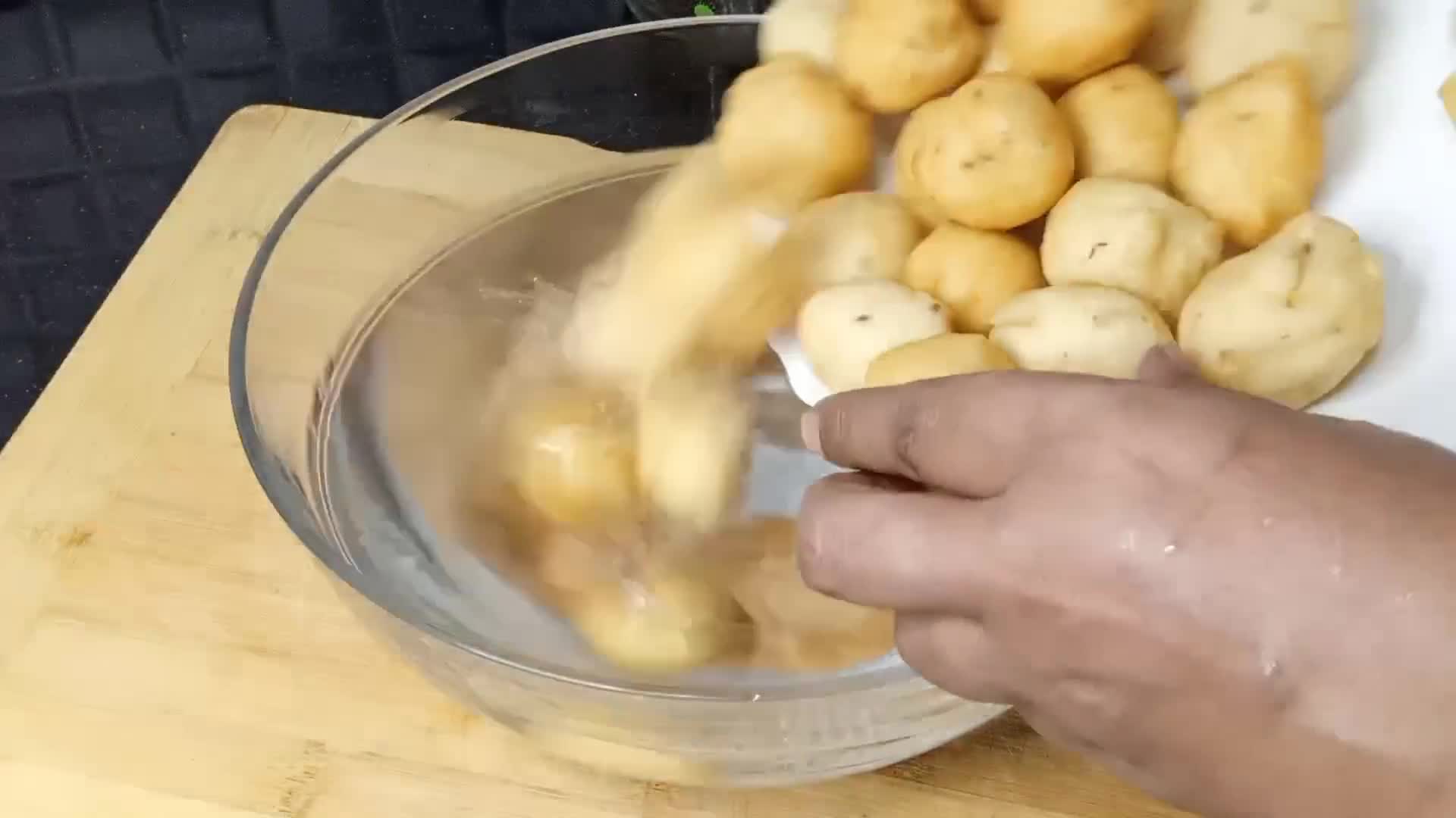 A picture of step 6 of Super soft dahi bhalla (iftar special).