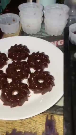 Foto langkah ke 2 dari resep Puding Lapis Coklat.