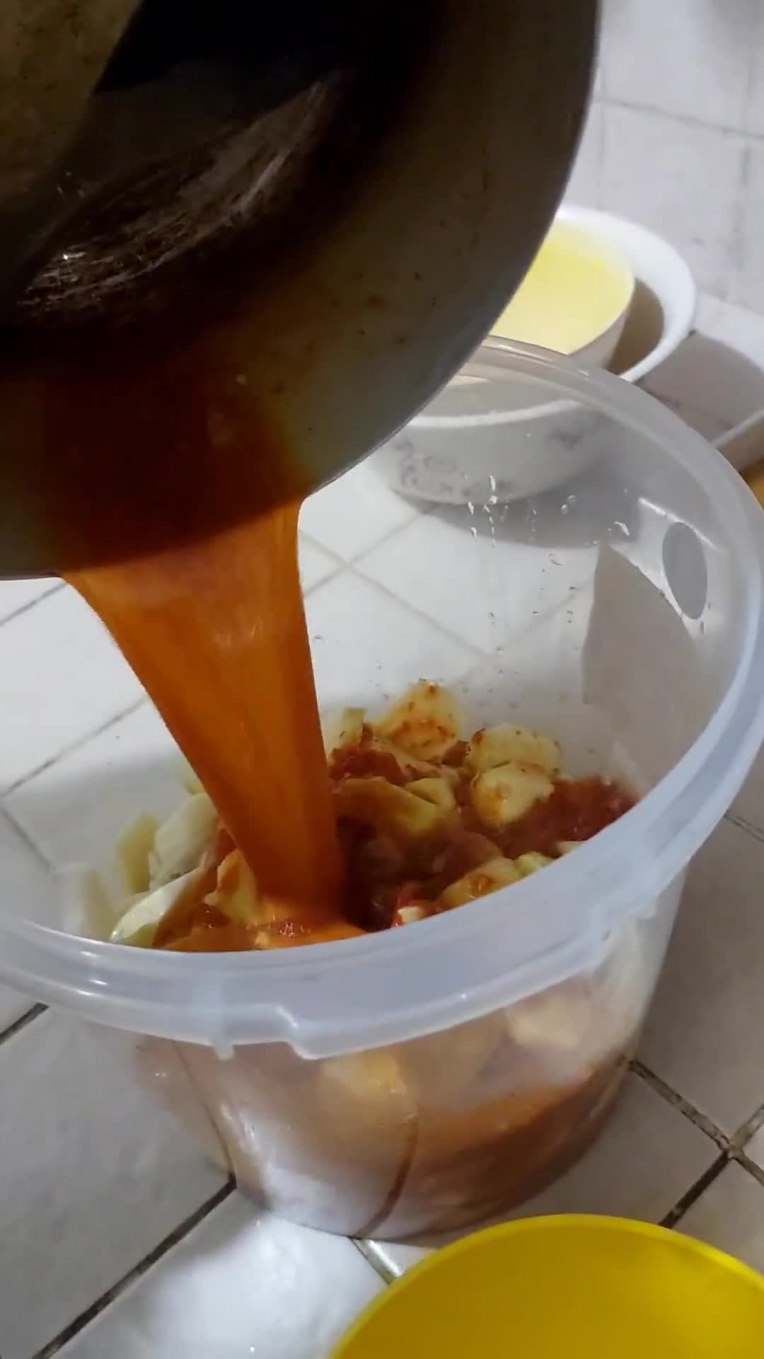 Foto langkah ke 4 dari resep Asinan Buah.