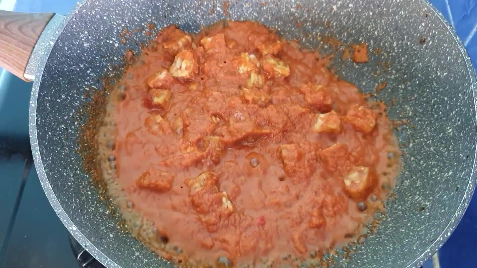 Foto langkah ke 3 dari resep Terong Ungu Tumis Rebon.