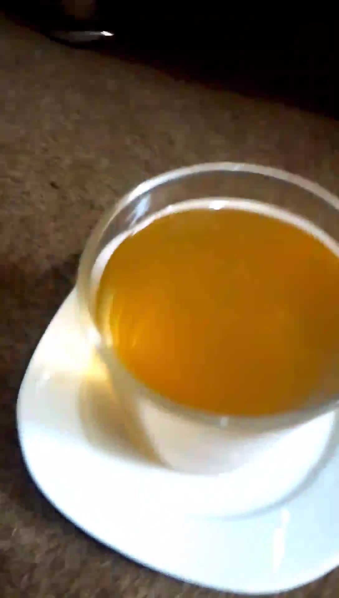 A picture of step 5 of Honey Cinnamon Tea.